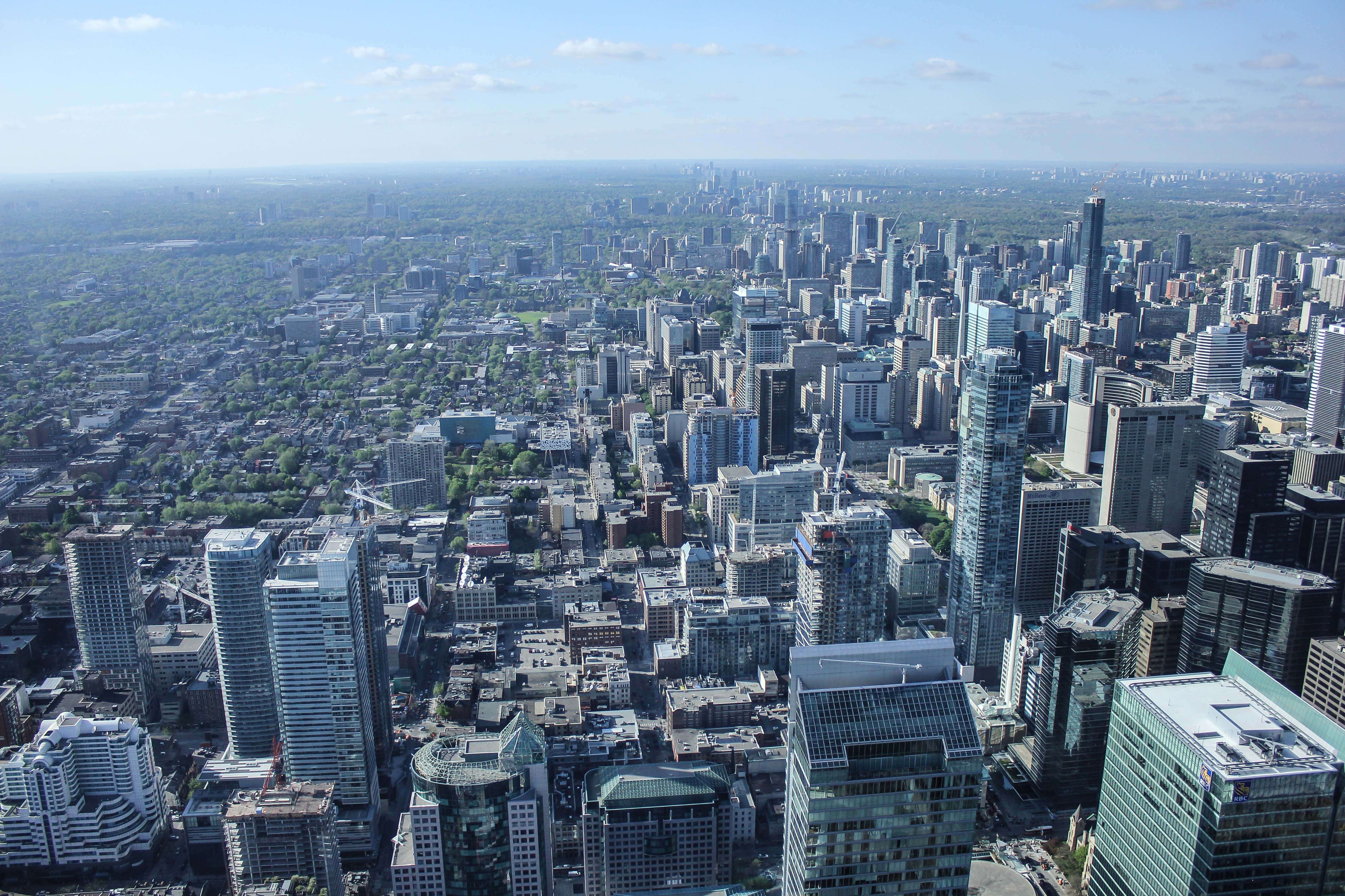 CN Tower View - Toronto - Claire massa